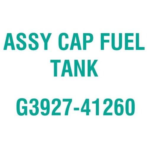 For Kubota G3927-41260 ASSY CAP FUEL TANK