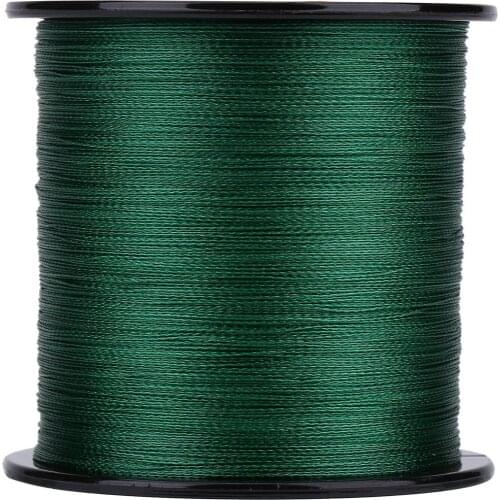 High Quality 500m PE Braided 4 Strands Super Strong Fishing Lines Multi-Filament Fish Rope Cord PE Strong Horse Fishing Line