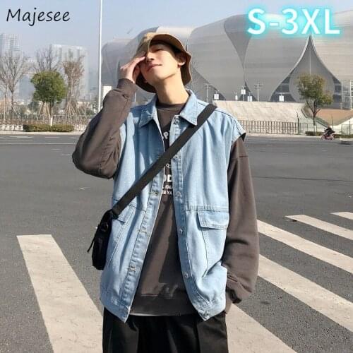 Мужские джинсовые жилеты Majesee China At AliExpress