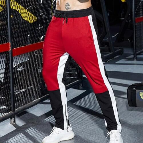 2021 New Fashion Mens Track Pants Long Trousers Tracksuit Fitness Workout Joggers Sweatpants Autumn Spring Hot Selling Pants