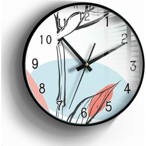 New Wall Clock Large Size Luxury Silent Movement Clocks Rounds Precise Sweep Wall Clocks Modern Design For Home Decoration