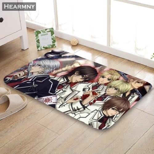 Nice Vampire Knight Doormat Outdoor Floor Mat Home Creative Mat Super Soft Absorbent Bathroom Door Entrance Mat 40X60cm,50x80cm