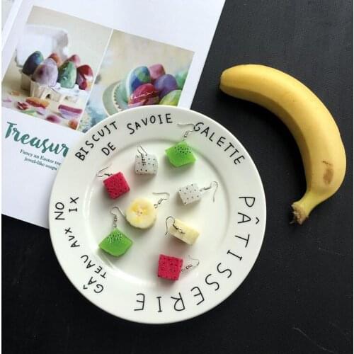 "FRUIT CUBE" EARRINGS