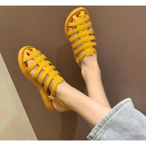 Woman Summer Beach Slides Slip-on Beach Shoes Spring Women Rope Sandals Cute Shoes Casual Braided Fashion Flats Sandal25jm