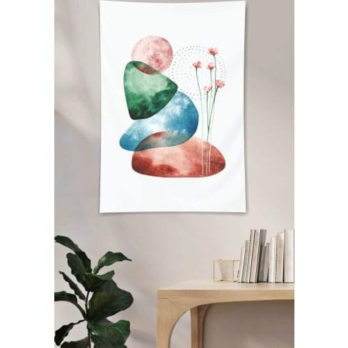 Modern Patterned 60x40 cm Wall Cover Home Decoration Ultra Soft Textured Polyester Fabric