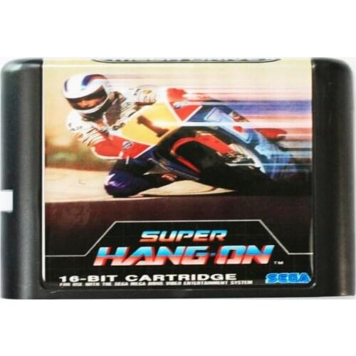 Super Hang On 16 bit MD Game Card For Sega Mega Drive For SEGA Genesis