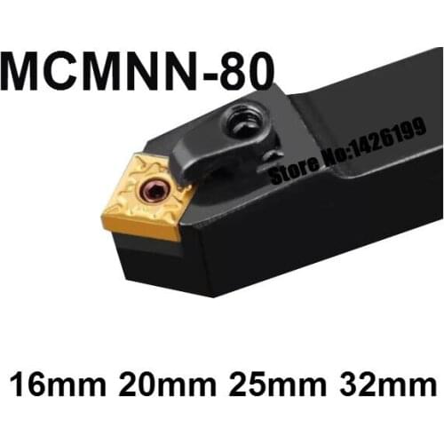 1PCS MCMNN1616H12 MCMNN2020K12 MCMNN2525M12 MCMNN3232P12 MCMNN2525M16 MCMNN3232P16 MCMNN3232P19 -80 Lathe cutting tools