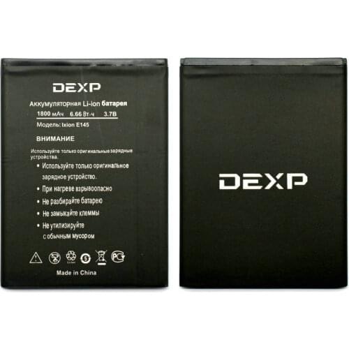 High Quality 1800mAh Battery For DEXP IXION E145 EVO SE Phone