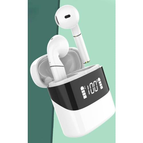 P23 Noise Cancelling TWS Wireless Bluetooth 5.0 Earphone PK Freebuds Air 2 Headphone For Xiaomi HuaWei Wireless Earbuds with LED