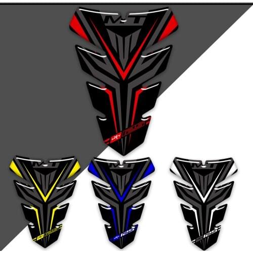 For Yamaha MT-125 MT125 MT - 125 Tank Pad Protector Decal Stickers Emblem Badge Logo Side Fairing Symbol Protection Motorcycle