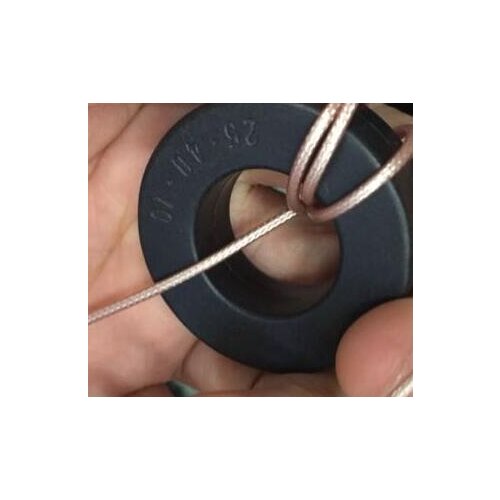 Amorphous Ultramicrocrystalline Magnetic Ring 40x25x10mm