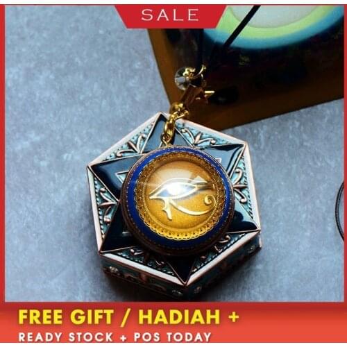 AURA REIKI Orgonite Devils Eye Pendant Natural Custom Pendant Anti-radiation Charm Pendant Necklace Jewelry For Women