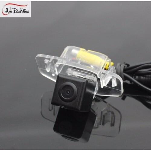 JanDeNing HD CCD Car Rear View Parking/ Backup Reverse Camera/License Plate Light OEM For Honda Civic 9 Generation 2012-2015