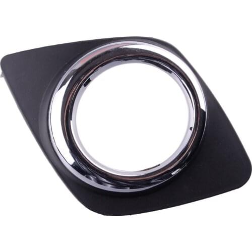 Car Front Right Bumper Fog Light Cover Trim Plastic 52128-0R040 fit for Toyota RAV4 2009 2010 2011 2012 2013 52128-0R010