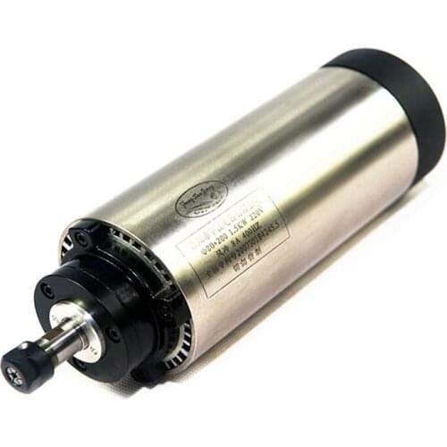 CNC Milling Machine Part 1.5-2.2KW 80MM Air Cooled Spindle Motor ER16 - ER20 Engraving Router Spindle Kits