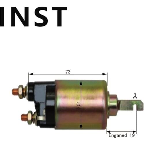 ELECTROMAGNETIC SWTICH SOLENOID FOR 12V 31210-PC2-026 133076 66-8501 31210PD2026 31210PE1171 31210PE1671 STU0319BL STU0319X