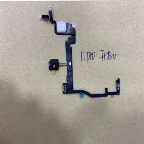 Power Flex Cable with Metal For iPhone 5 5S SE 6 6S 7 8 Plus X 11 pro Volume Switch On Off Button Spare Part Replacement