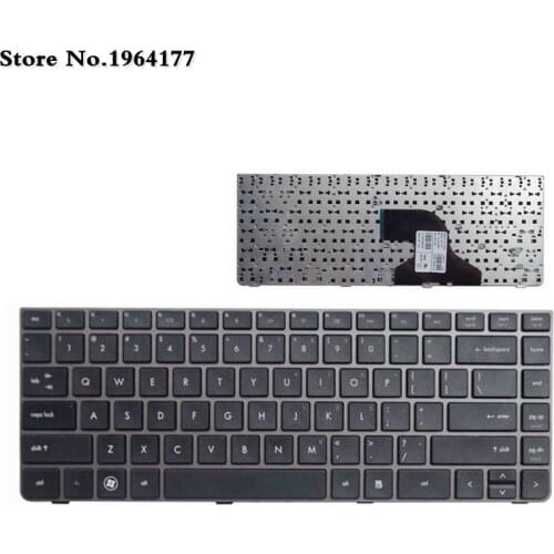 US For HP Probook 4330s 4430s 4431S 4435 4436 Laptop Keyboards Silver Frame New English