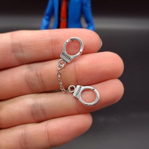 1/12 Scale Action Figure Scene Accessories Mini Handcuffs Model for 6 inches SHF FIGMA TBLeague Dolls