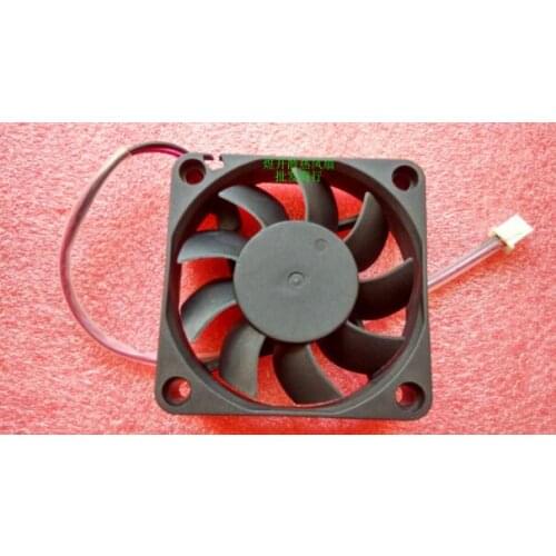 Original 6015 DC12V 0.25A ZP 60*60*15MM EFS-06C12H 2 wire cooling fan