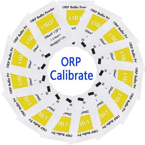 PH Meter Buffer Solution 256mV ORP Powder PH Calibration ORP Accurate Calibrate PH Calibration Powder Solution 6.86,4.01,9.18
