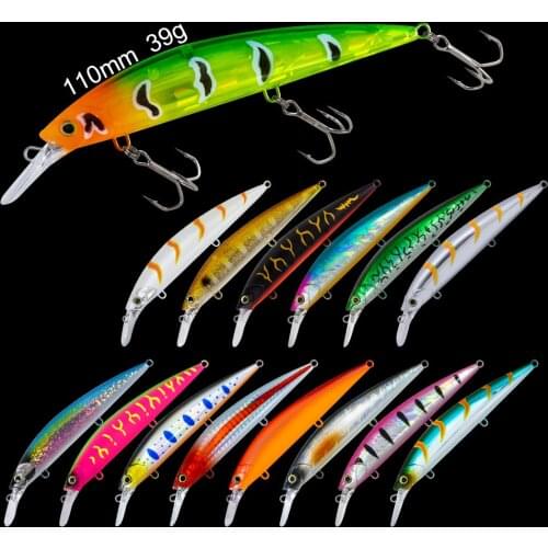 BATTLEBASS 110mm/39g Hard Minnow Fishing Lure ABS Plastic Bait Para Pesca Isca Artifical Leurre Souple Fishing Lure Wobbler