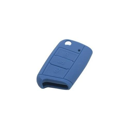 Remote Key Silicone Skin (Blue) For Volkswagen For VW Golf MK7