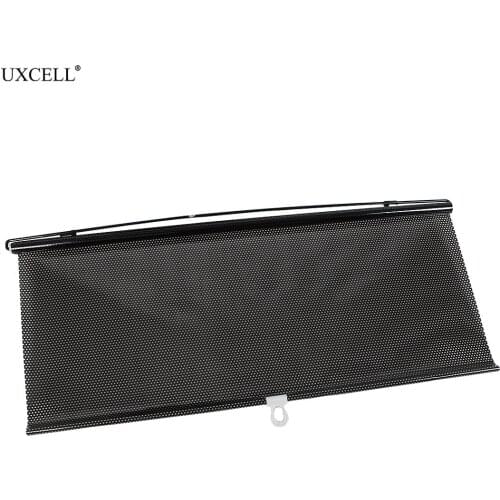 Uxcell Retractable Car Auto Side Window Sunshades 58cm x 125cm Sun Shade Visor Roller Blind Summer Protection Window Film