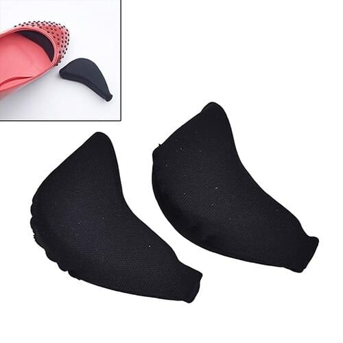 Anti-pain 1Pair Sponge Forefoot Insert Toe Plug Half Forefoot Adjustment Cushion Big Shoes Toe Front Long Top Filler Shoes