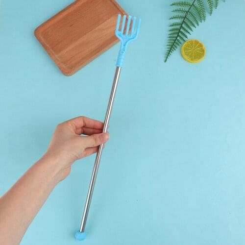 1PC Back Portable Massage Stainless Steel Size Itch long Handle Back Scratcher Color Random