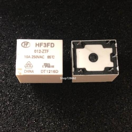 10 teile/los HF3FD-012-ZTF(676) HF3FD 012-ZTF 12VDC 10A DIP-5