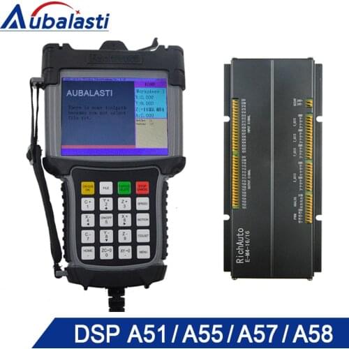 5inch Multi-color CNC Router Controller DSP A51 A57 A58 CNC Router DSP 3-axis 4-axis Linkage Support ATC Cylinder