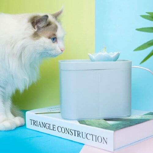 Pet Automatic Drinking Water cleansing Fountain Cat Dogs Water Dispenser USB Cable Drinking Water Dispenser Drink Filter Safe