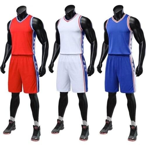 2018 Boy Adult Basketball Jersey, Quick-dry Men Basketball Sets,Girl Basketball Shirts,Kids Sport College Rollback ball Clothes