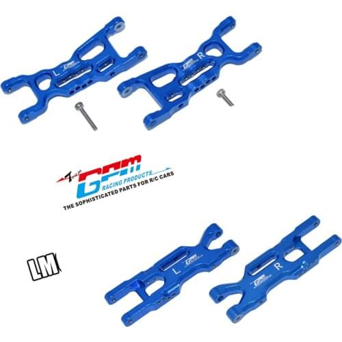 CNC machining front and rear lower suspension A-arms for LOSI 1/18 Mini-T 2.0 2WD Stadium Truck RTR