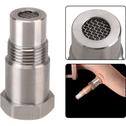 LEEPEE Car Fix Check Exhaust Gas Oxygen Sensor Automobiles Sensors Engine Light Eliminator Adapter M18X1.5 Oxygen O2 Sensor