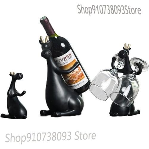 Wine Rack Decoration Nordic Creative Home Modern Wine Cabinet Decoration Display Rack Red Wine Bottle Wine Cup Rack