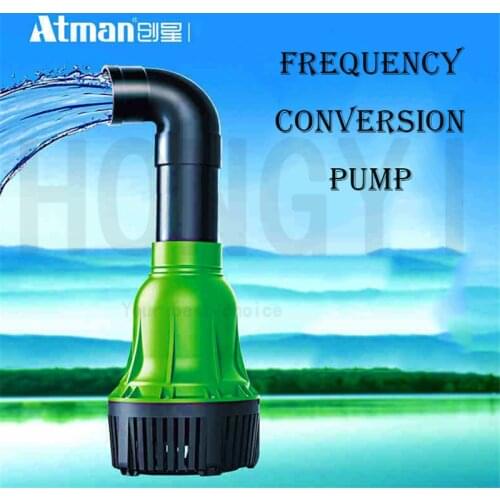 Atman large flow frequency conversion pumping water circulation filter water pump for aquarium fish pond koi pond
