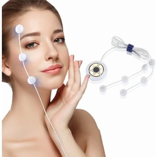 EMS Microcurrents Mask Importer Skin Rejuvenation Machine Moisture Muscle Stimulation Treatment Face Massage Beauty Instrument
