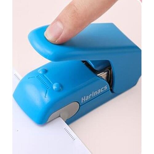 Creative Hot Mini Stapler Safe Staple Free Stapler Office Paper Binding Stapleless Stapler Without Staple