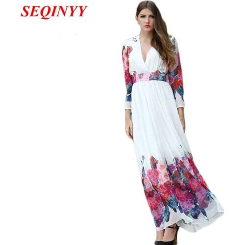 Свободные летние платья SEQINYY China At AliExpress