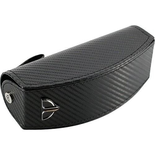 Straw Mat Pattern Fashionable Glasses Box Business Glasses Protection Flap Glasses Storage Box Storage Bag