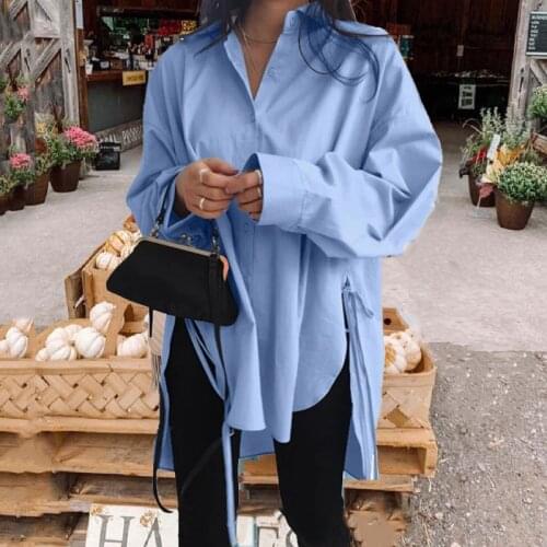 Wensilian Women's Oversized Shirts