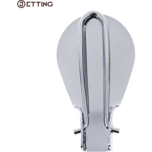 1PCS New Portable Metal Folding Shoehorn Durable With Stainless Steel Faux Leather Fashion Shoe Horns