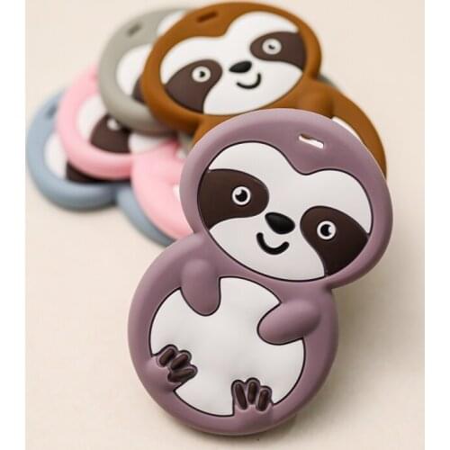1pc Animal Silicone Teether for Newborn Baby Food Grade Baby Health Babies Accessories Newborn Baby Gifts Baby Toy Newborn Goods