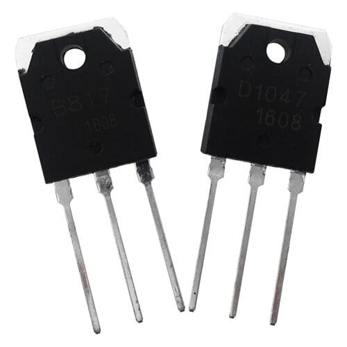 10Pairs 2SD1047 & 2SB817 (D1047 & B817) Power Transistors