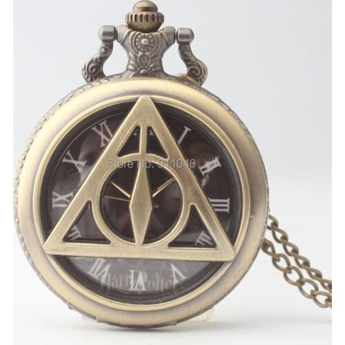 100pcs/lot Vintage Bronze Hollowed Pockt Watch Antique Pocket Watches Sweater Chain Gift Watches Wholesale