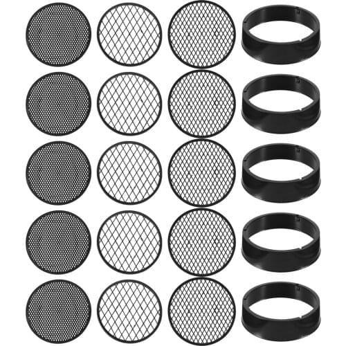 5 sets/20pcs Durable Portable Professional Bonsai Gardening Tool Garden Sieve Kit Compost Tool