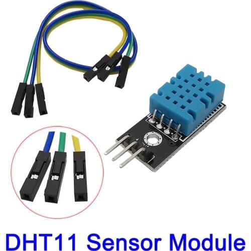 5Pcs/Lot DHT11 Sensor Module dht11 Temperature And Relative Humidity Smart Human Body Electronic Module With Cable For Diy Kit