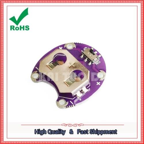 For LilyPad Coin Cell Battery Holder CR2032 Battery Block Module board